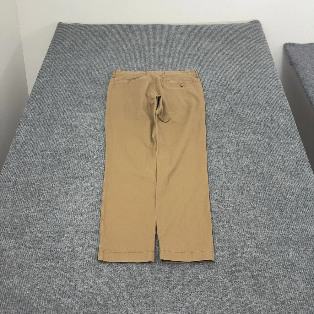 J Crew Pants Mens 32x30 Brown Cotton 770 Straight Chino Casual Classic